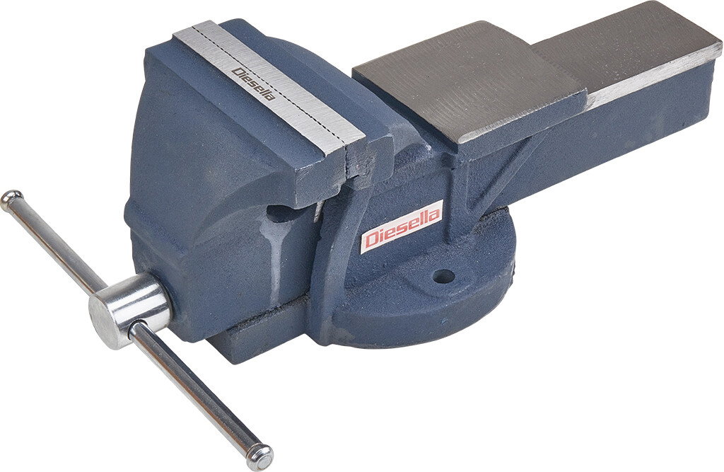 Diesella Schraubstock, 125 mm Backenbreite