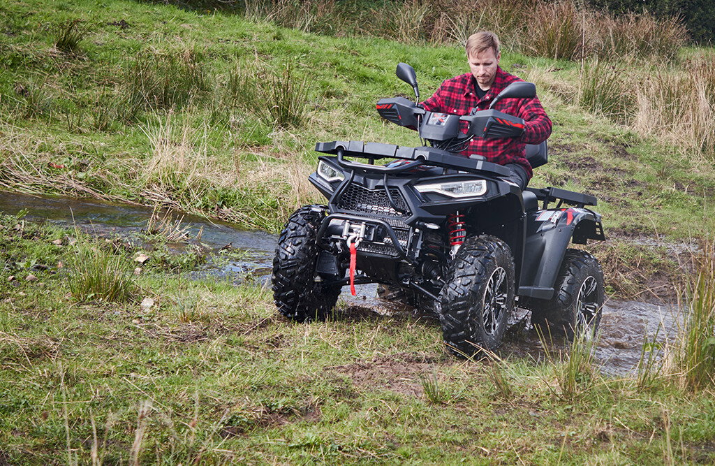 Linhai Promax Quad 500-2D EFI 4x4, T3b Straßenzulassung