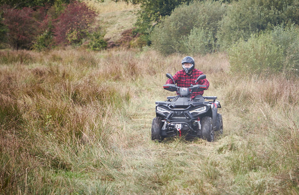 Linhai Promax Quad 500-2D EFI 4x4, T3b Straßenzulassung