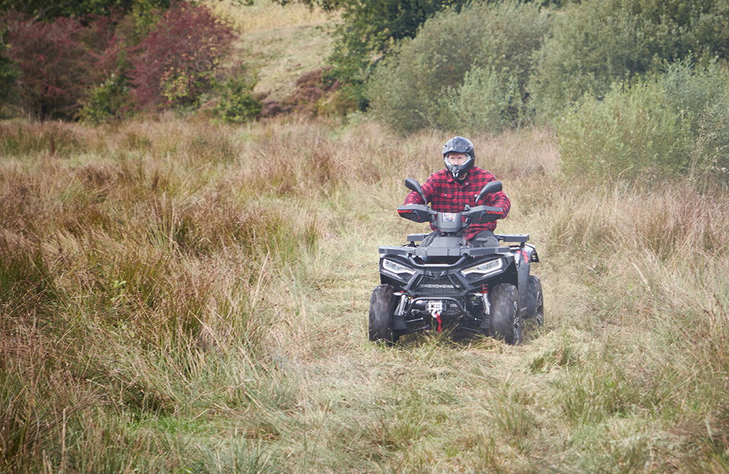 Linhai Promax Quad 500-2D EFI 4x4, T3b Straßenzulassung