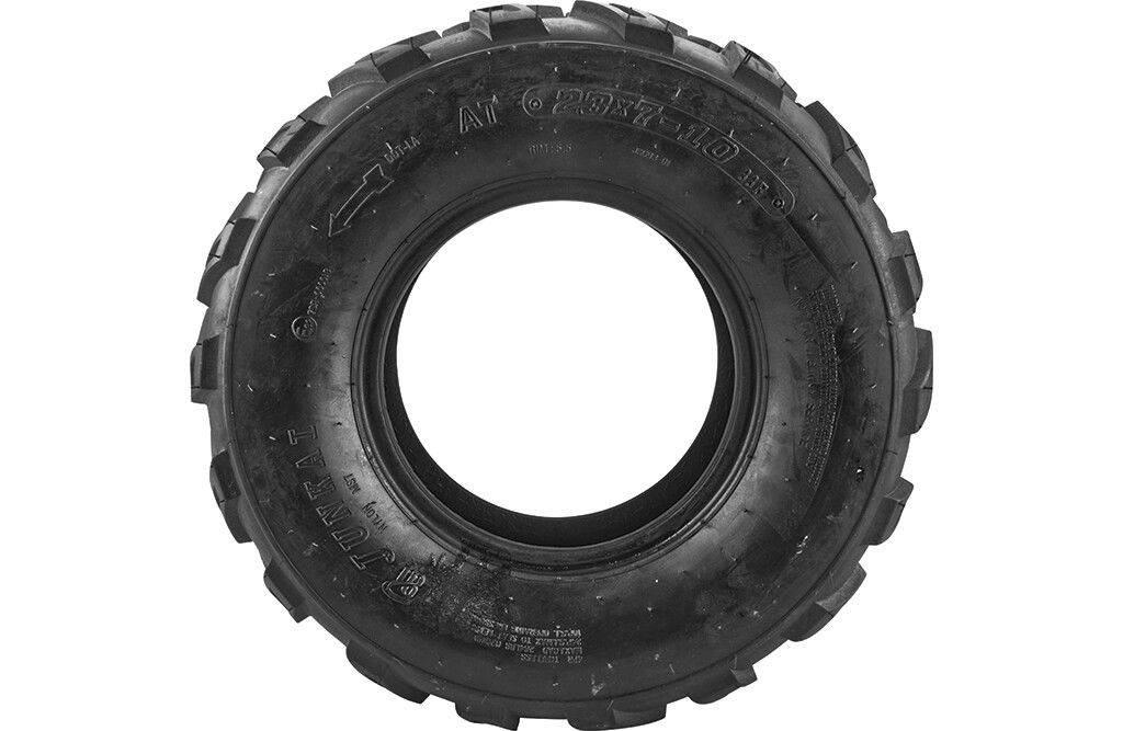 Bereifung, vorne - 23x7-10. W-Profil