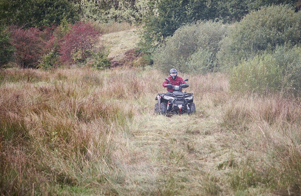 Linhai Promax Quad 500-2D EFI 4x4, T3b Straßenzulassung