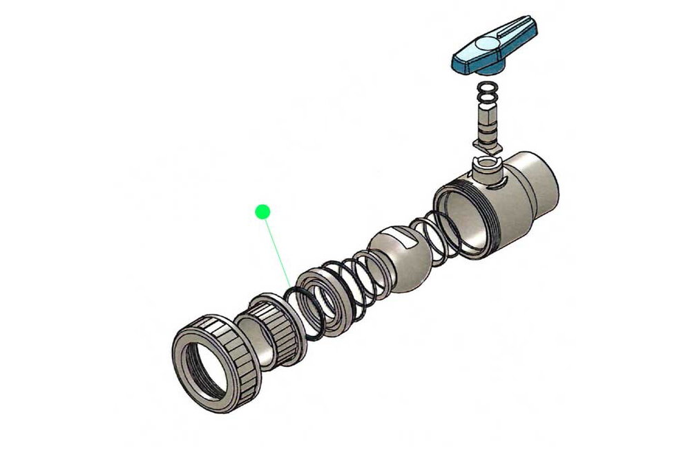 O-Ringe für Kugelhähne