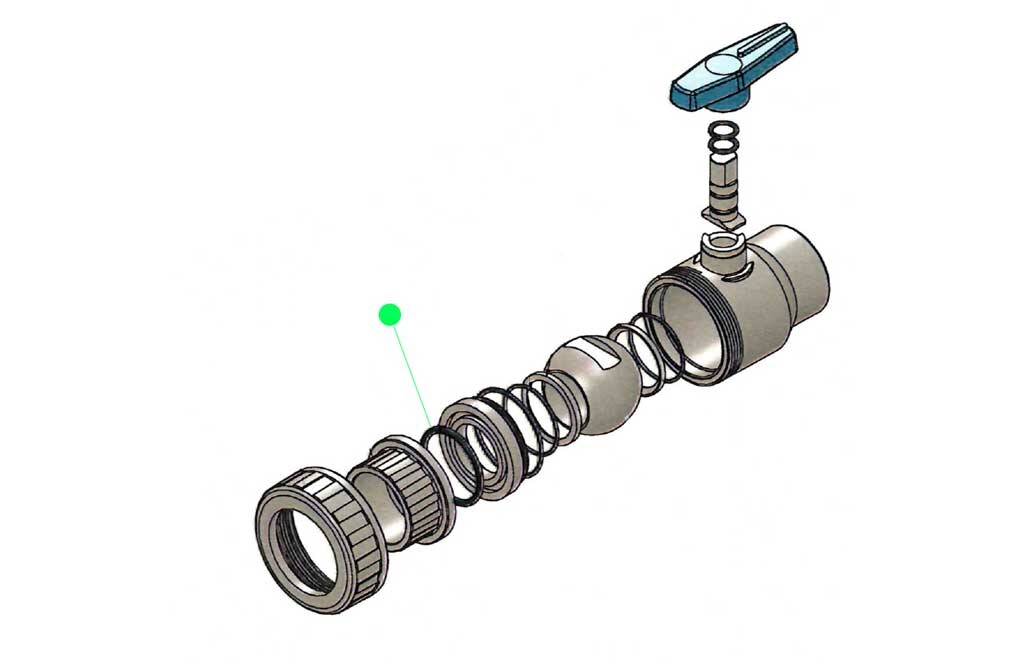 O-Ringe für Kugelhähne