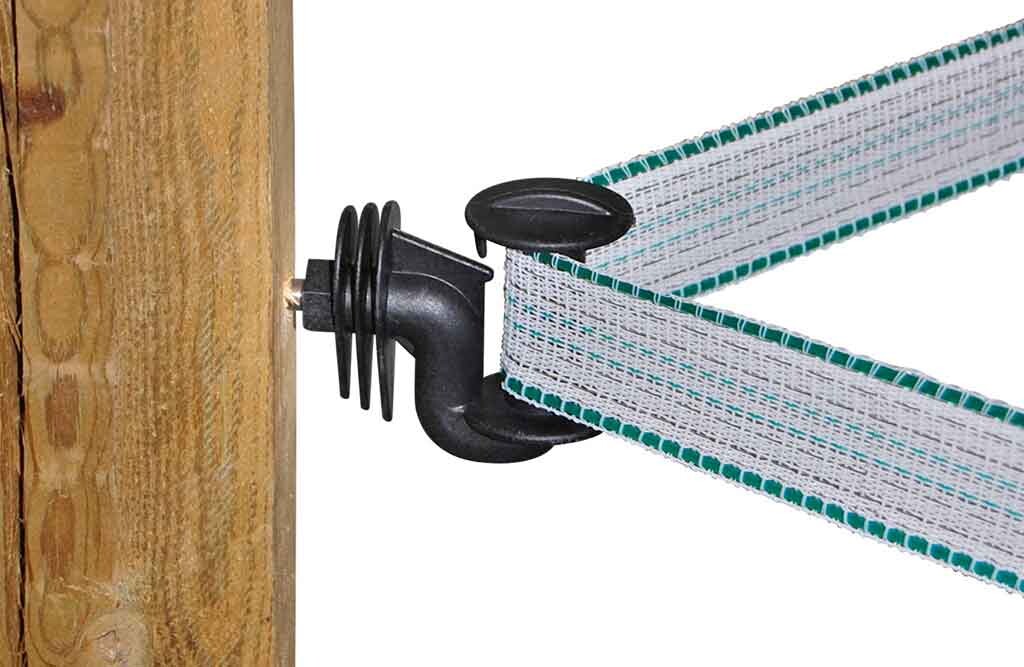 Eckisolatoren, 10 Stk - f/ Weideband