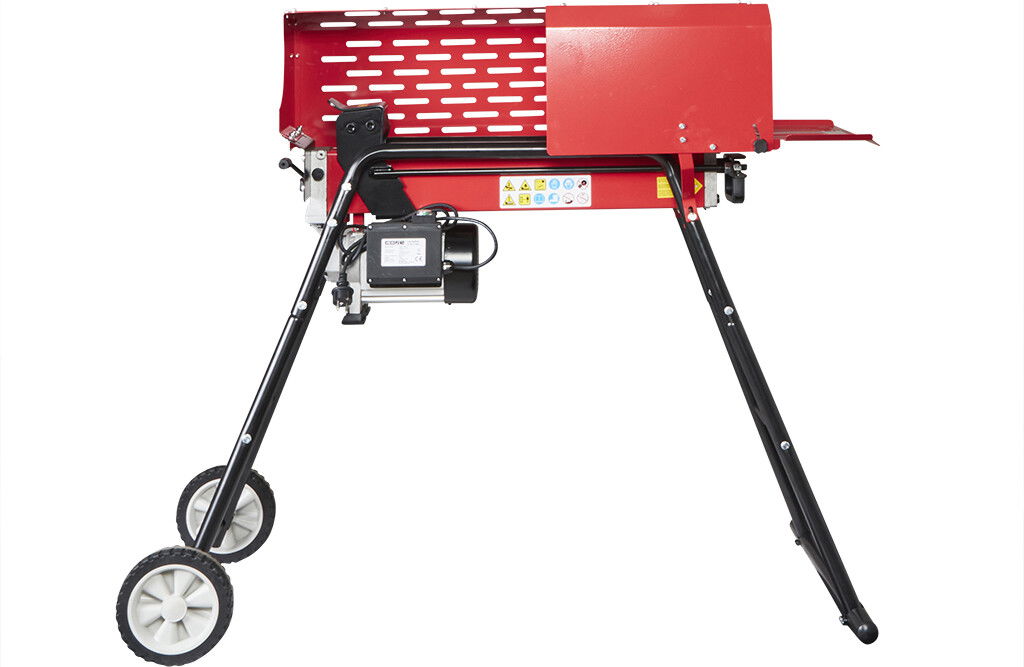 Elektrischer Holzspalter 7 t 230 V, mit Untergestell