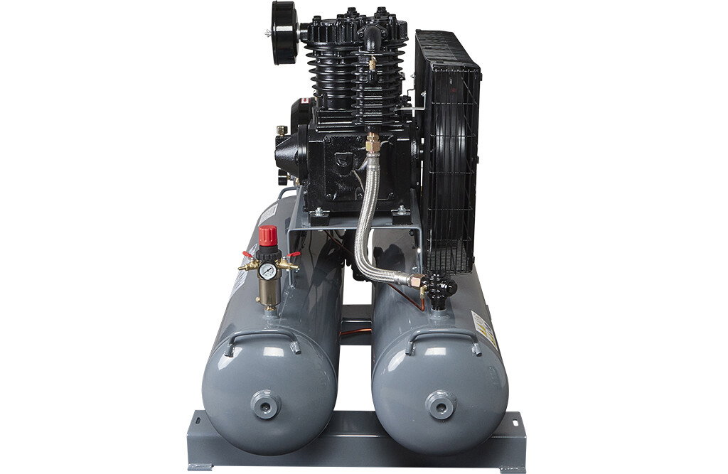 Industriekompressor 5 PS Doppeltank 10 bar 180 liter