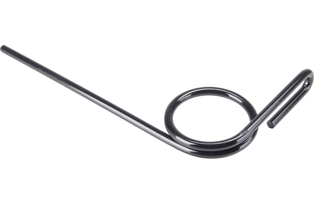 Schwarzer Eggenzahn, 346 mm lang