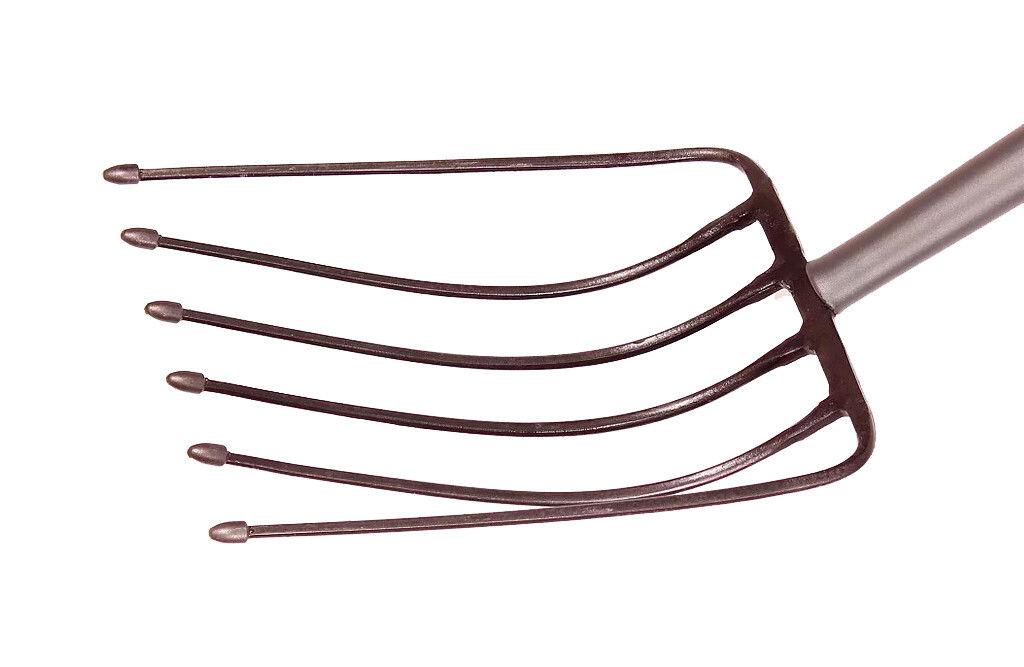 Rübengabel, 6 Zinken