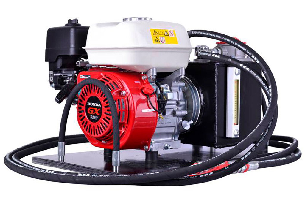 Hydraulikaggregat mit Honda GX160 Benzinmotor