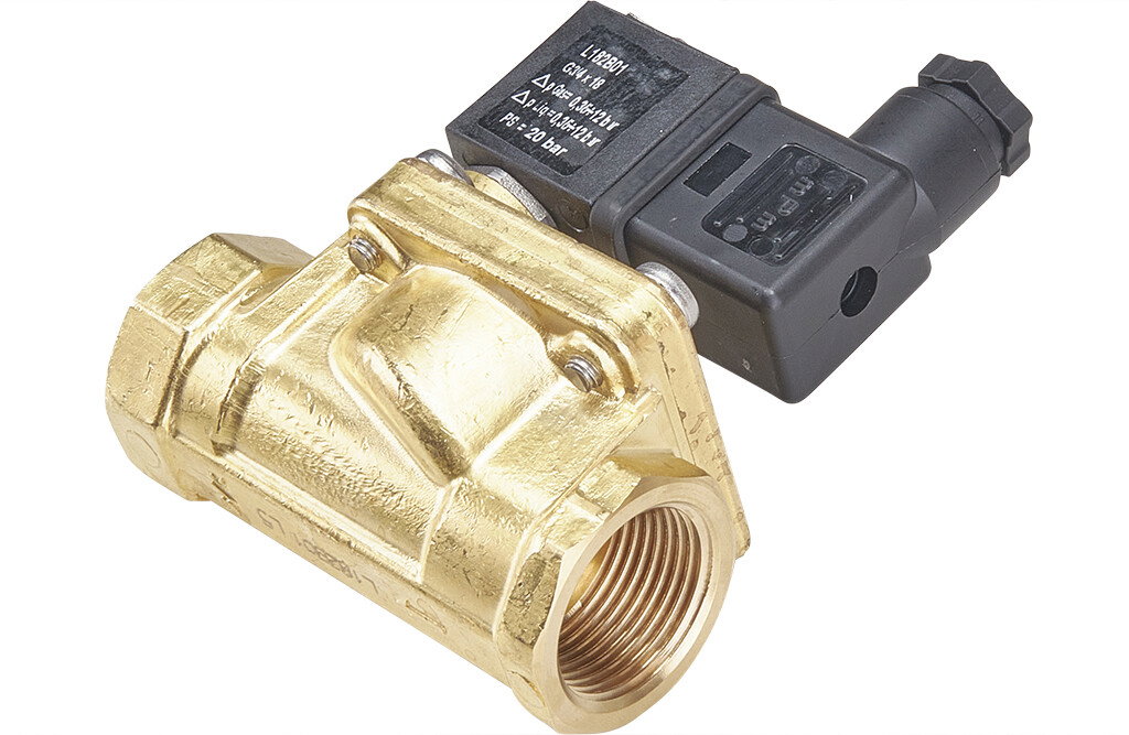 Magnetventil, 3/4" mit Spule