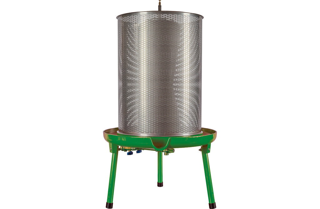 Hydropresse 90 Liter, Obstpresse mit Edelstahlkorb