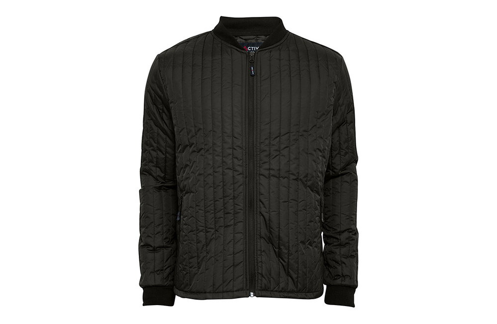 Thermojacke, olivgrün - M