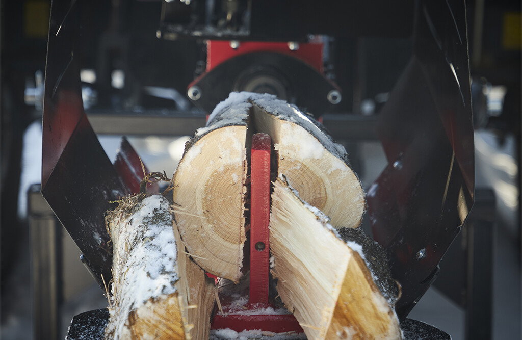 Hydraulik-Holzspalter 10 t für Traktoren, liegend | CORE