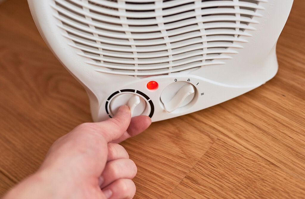 Heizlüfter 1 / 2 kW, 230V