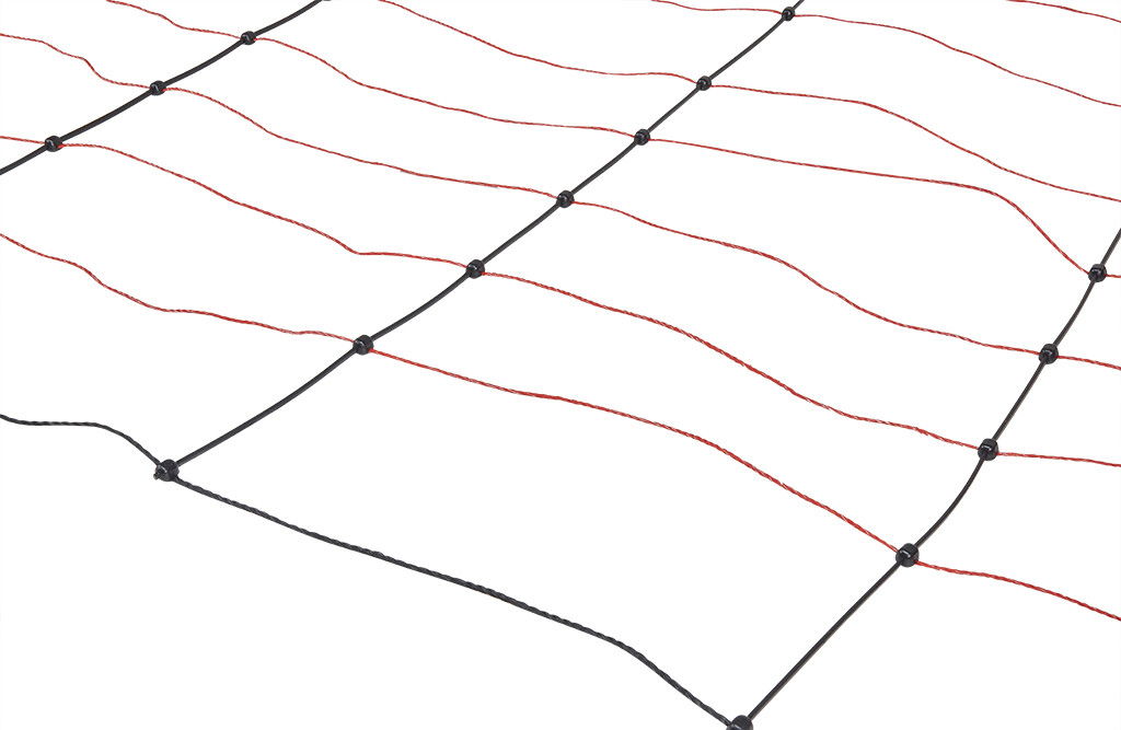 50m TitanNet für Schafe 90cm, 14x Pfähle, Doppelspitze