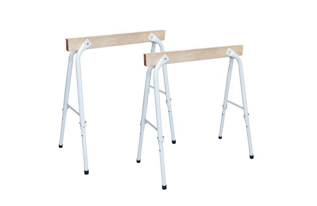 2x Tischbock, Tischböcke höhenverstellbar, 100 kg