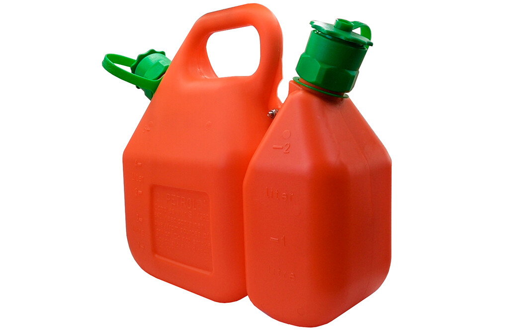 Kombikanister 6 Liter + 2 Liter