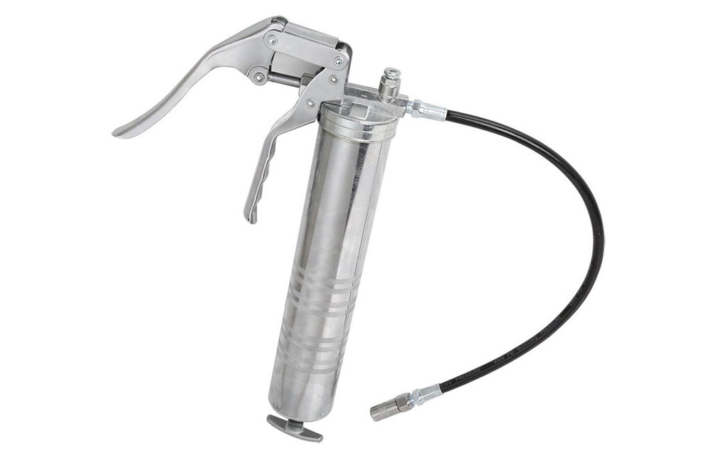 Einhand-Fettpresse mit Schlauch