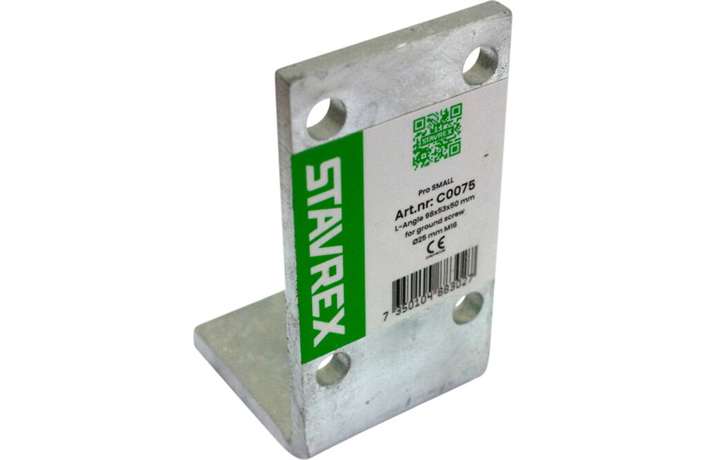 Stavrex L-Winkel, 98x53x50 mm