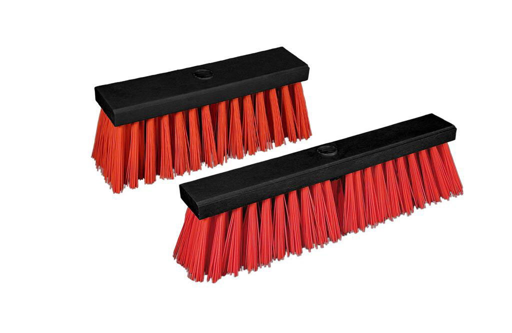 Besen, rot