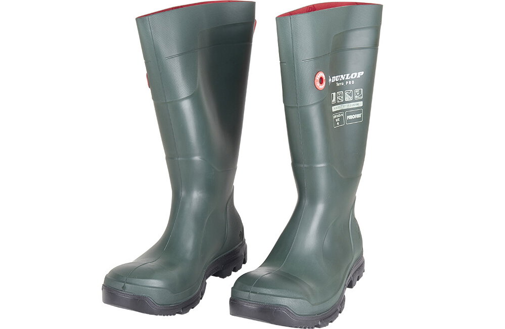Dunlop PU Sicherheitsgummistiefel, Terra Pro, 43