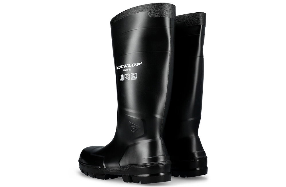 Dunlop PVC Sicherheitsgummistiefel, Work-It, 43