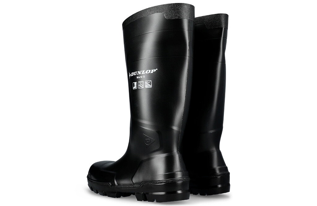 Dunlop PVC Sicherheitsgummistiefel, Work-It, 42