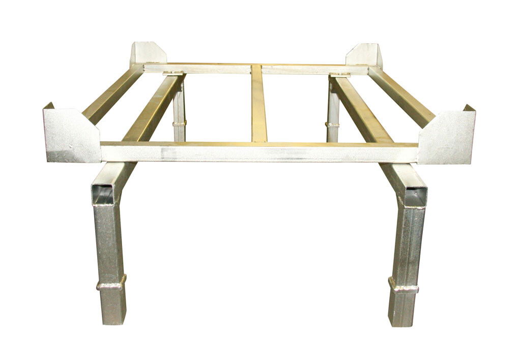 IBC-Container Aufnahme für Rückewagen, 151x101x13cm