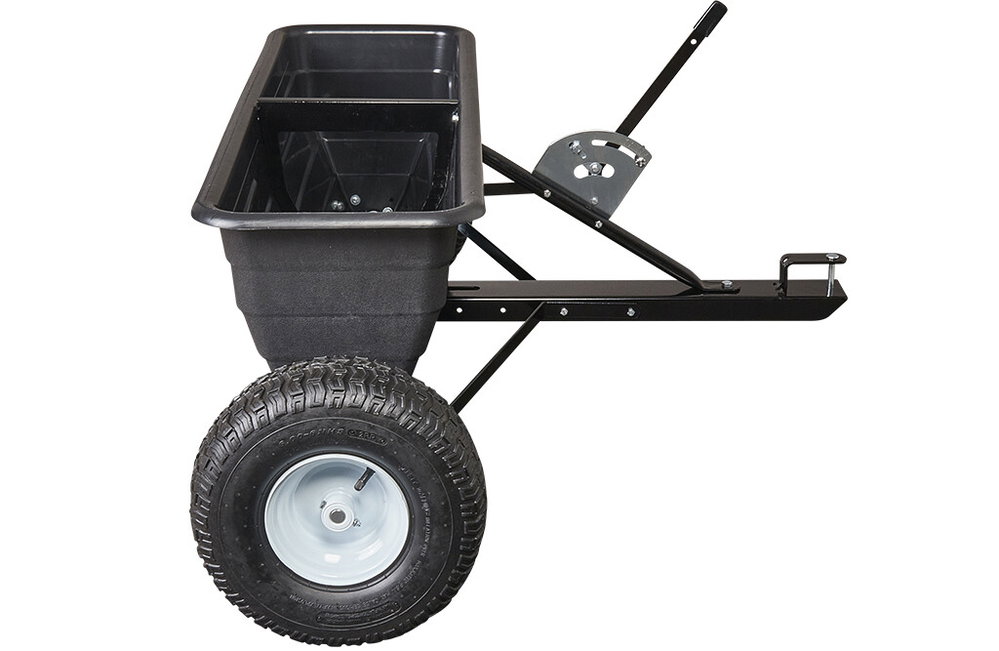 Düngerstreuer für Rasentraktor, Quad & ATV, 80 Liter