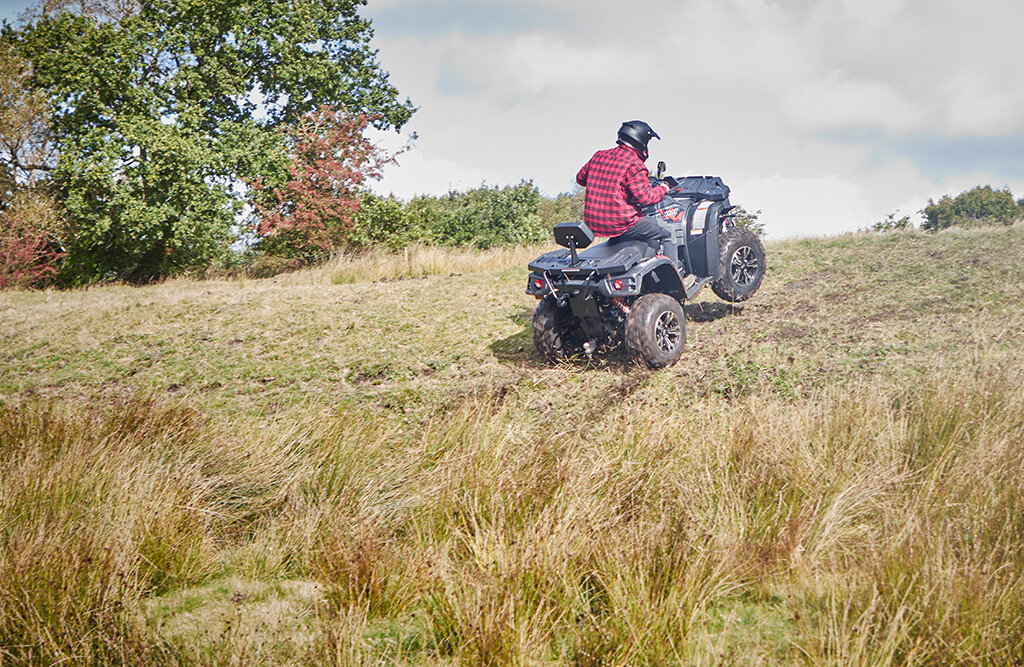 Linhai Promax Quad 500-2D EFI 4x4, T3b Straßenzulassung