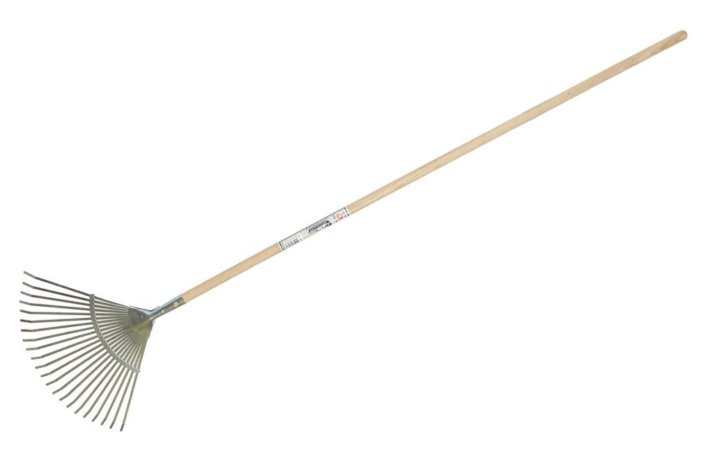 Laubrechen Metall mit Eschenholzstiel, 172cm