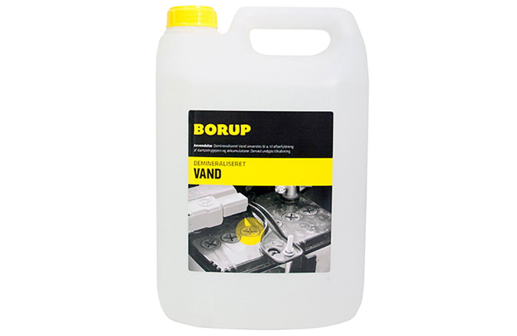 Borup demineralisiertes Wasser, 5 Liter