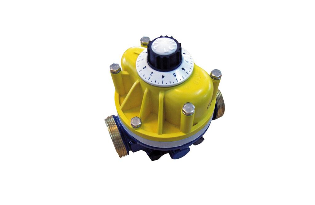 Wasserzähler mit Stoppfunktion, 2" Außengewinde