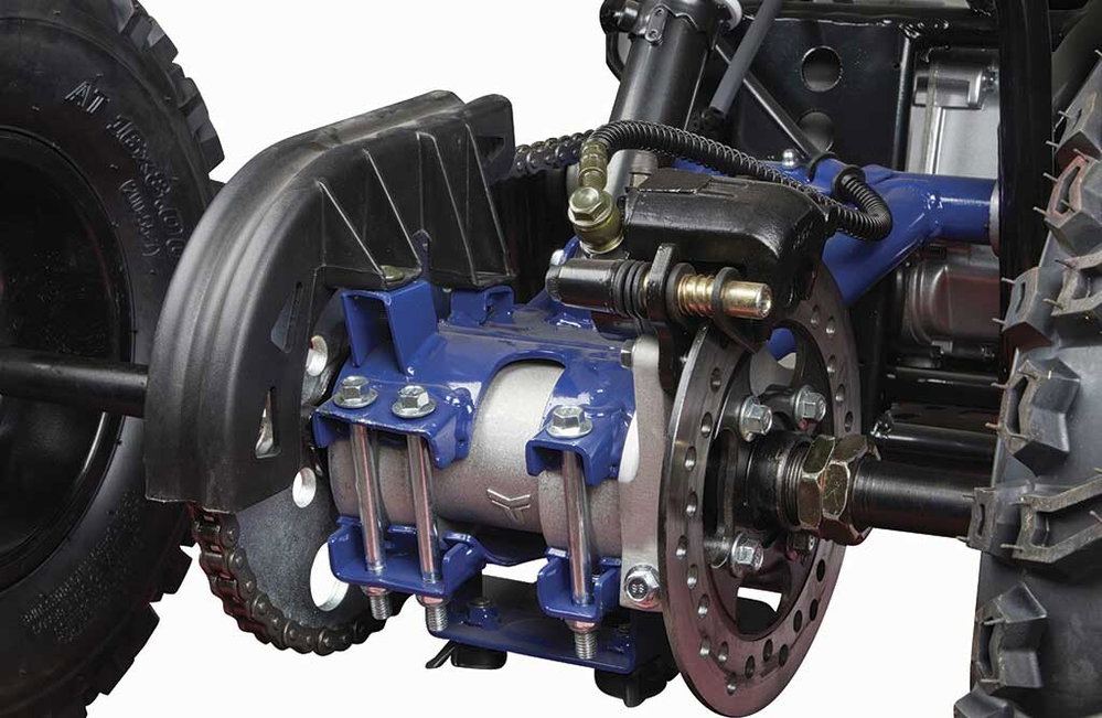 Kinderquad Mudhawk 110cm³, blau