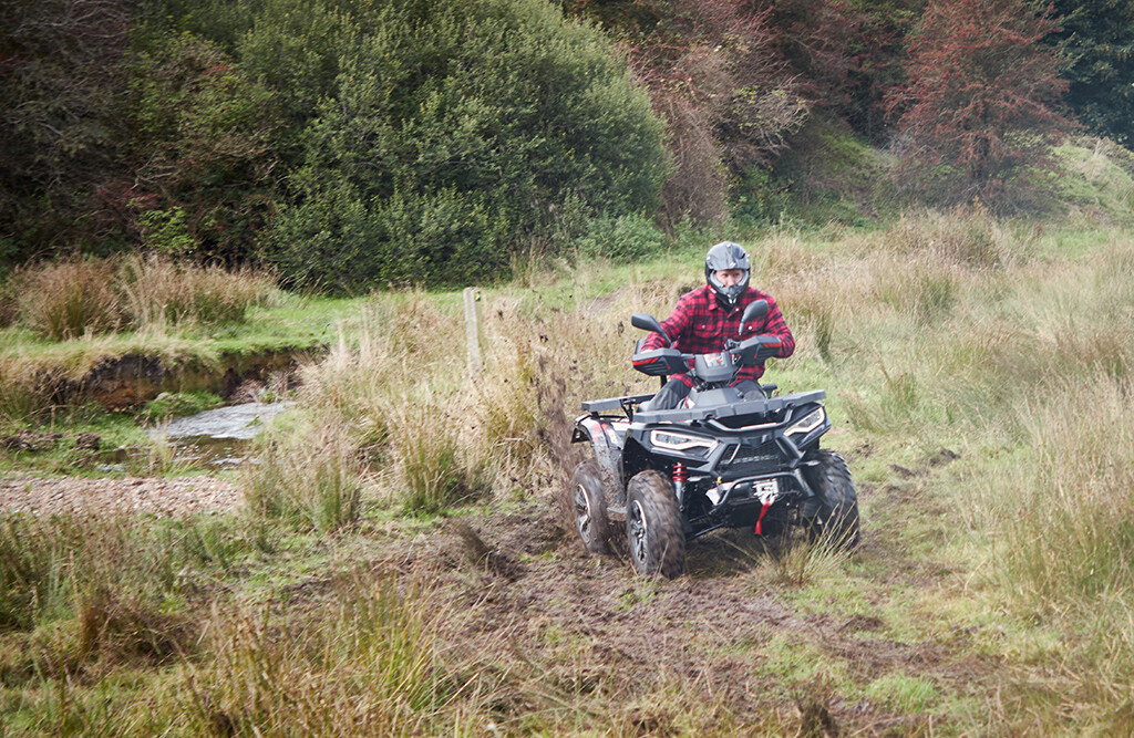 Linhai Promax Quad 500-2D EFI 4x4, T3b Straßenzulassung