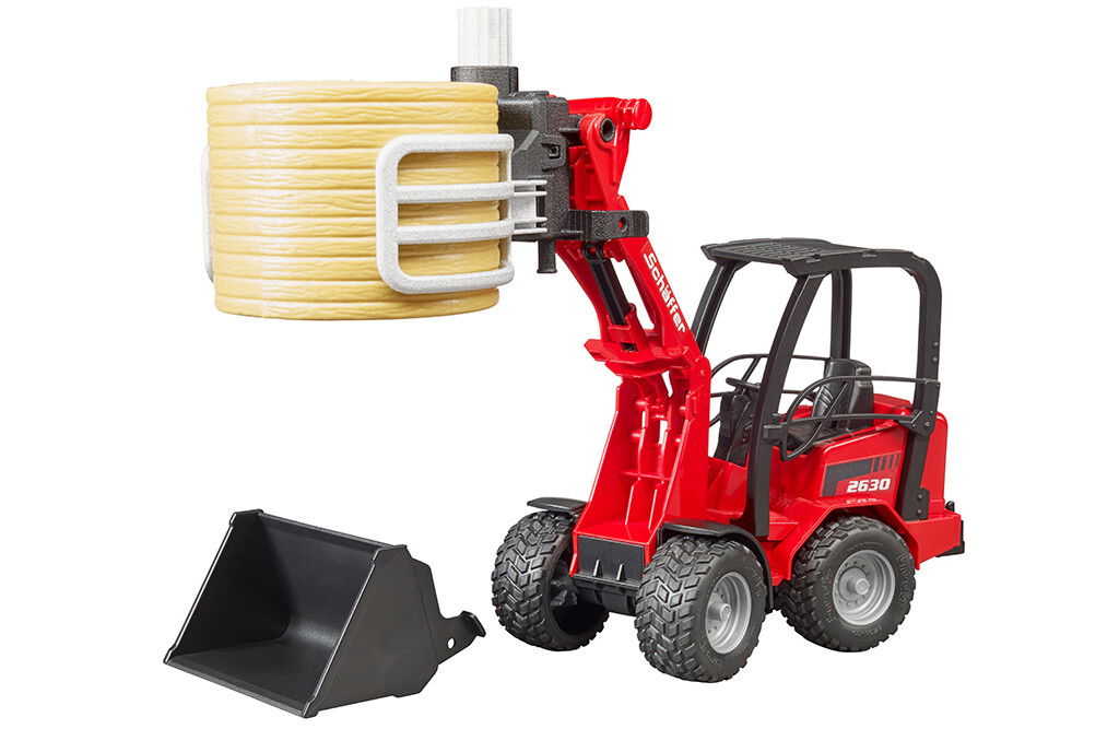 Schäffer 2630 Kompaktlader mit Ballenpresse