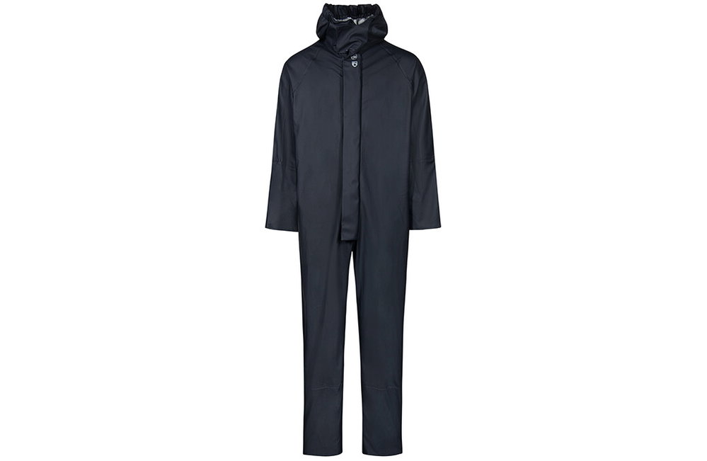 Chemieschutzanzug - Overall, PU/PVC, navy