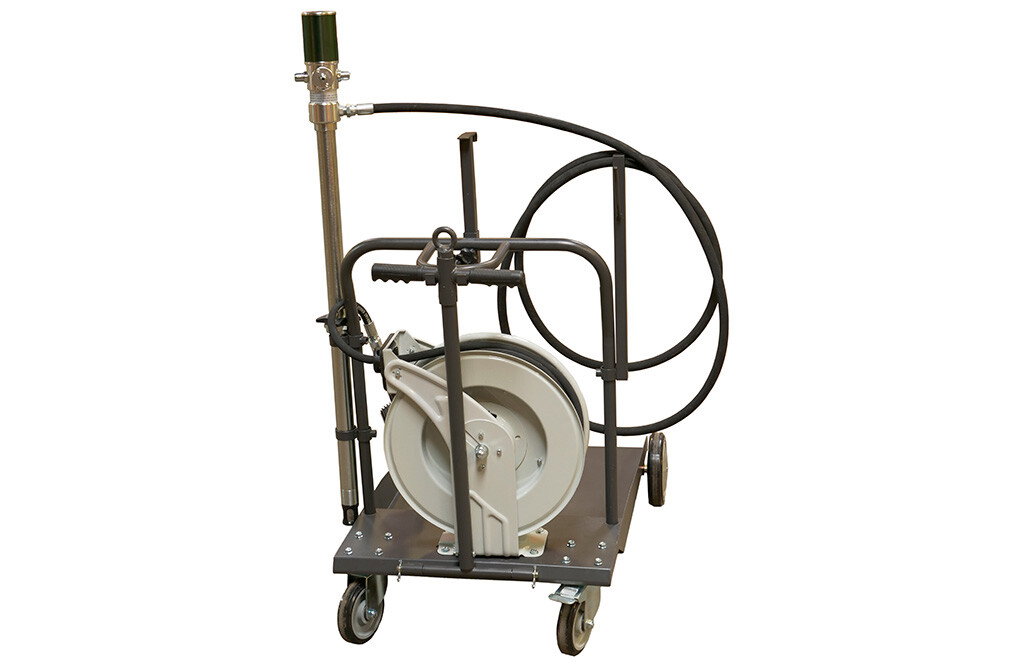 Ölwagen mit Pumpe