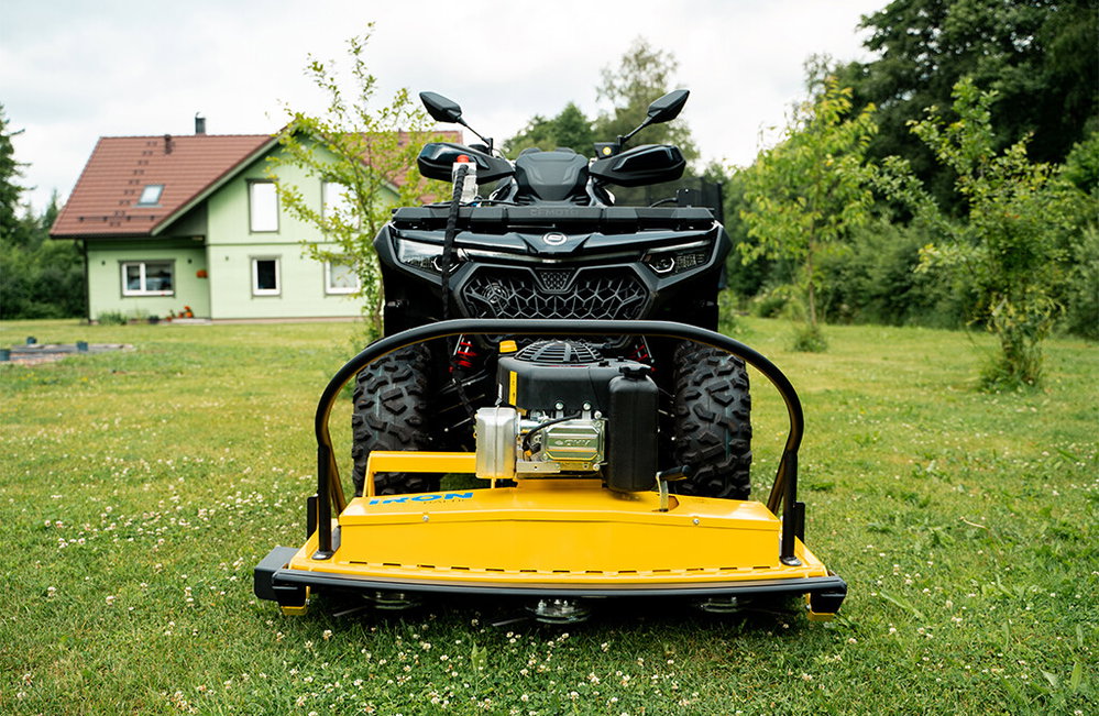 ATV-Frontmäher für Gestrüpp, 120 cm, 10,5 PS | Iron Baltic