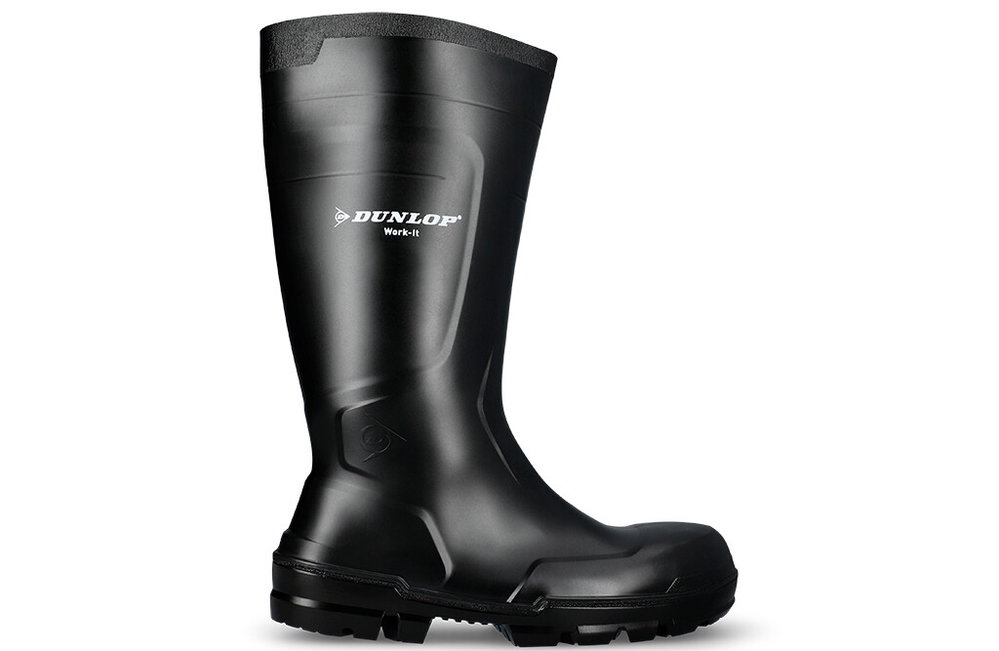 Dunlop PVC Sicherheitsgummistiefel, Work-It, 43