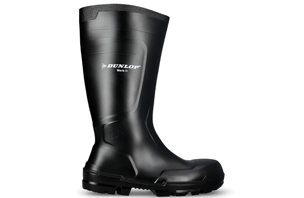 Dunlop PVC Sicherheitsgummistiefel, Work-It, 43