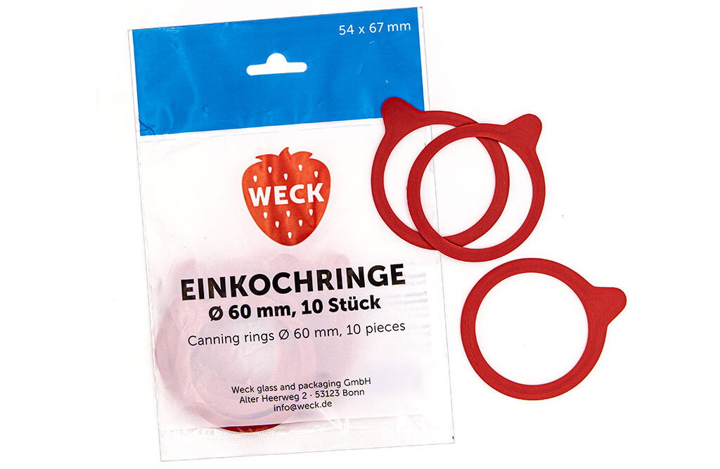 Weck-Gummiringe, Ø60 mm - 10 Stück