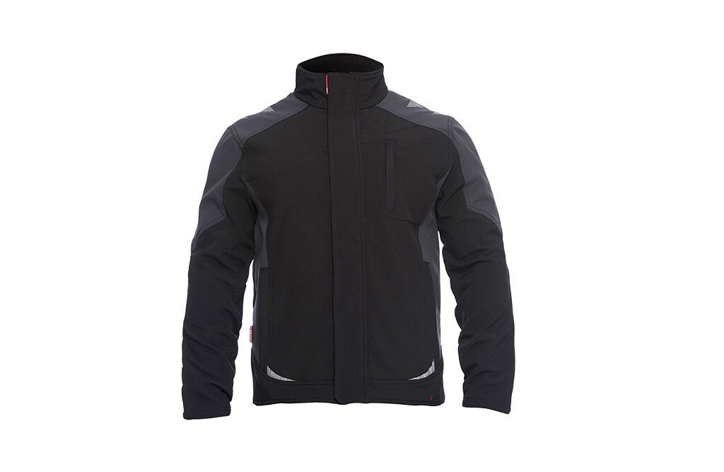 Engel Softshell-Jacken, schwarz/grau
