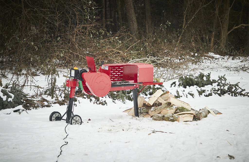Elektrischer Turbo-Holzspalter 8T 230V mit Untergestell | CORE