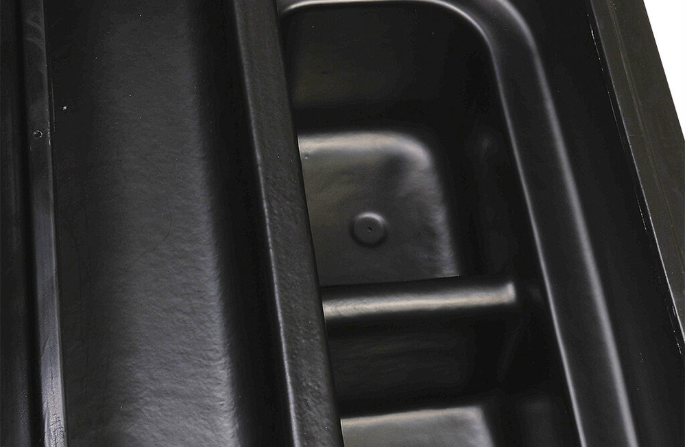 Quad-Gepäckbox mit Deckel, 200 Liter
