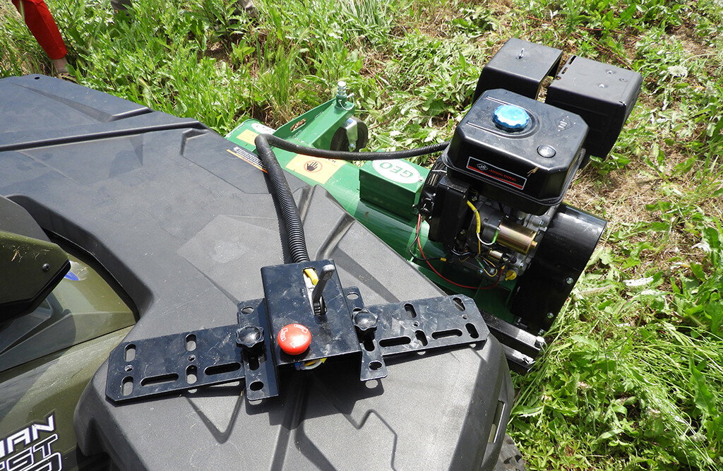 Frontmulcher 100 cm für Quad und ATV 9,5 PS | GEO ATV F 100
