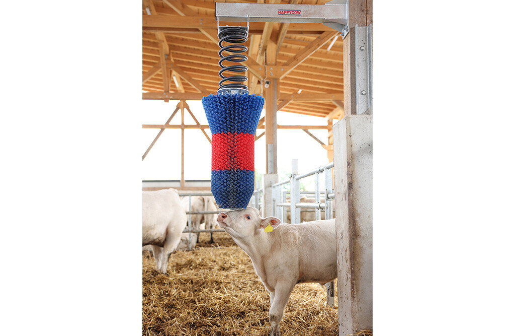 Kratzbürste HAPPYCOW FlexiSwing, Kuhbürste