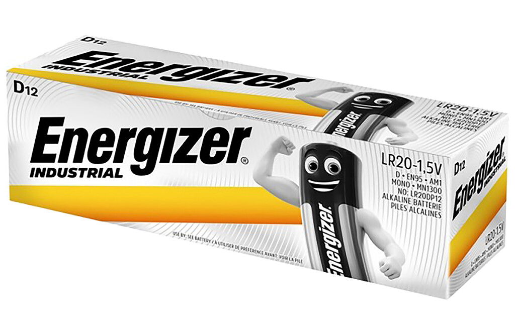 D-Batterien Energizer 12 Stück