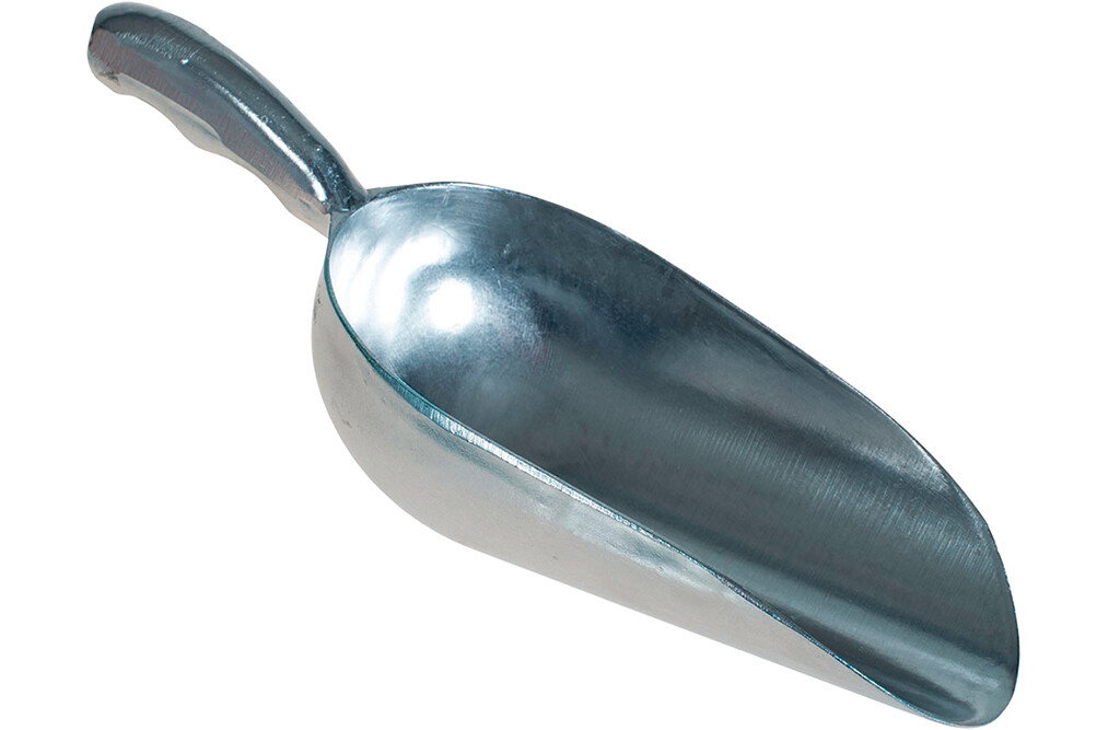 Futterschaufel aus Aluminium, 300 ml